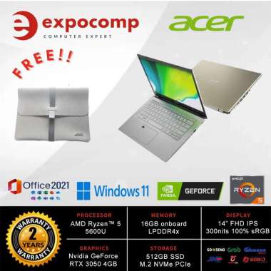 Acer SFX14-41G-R1B6 Gold