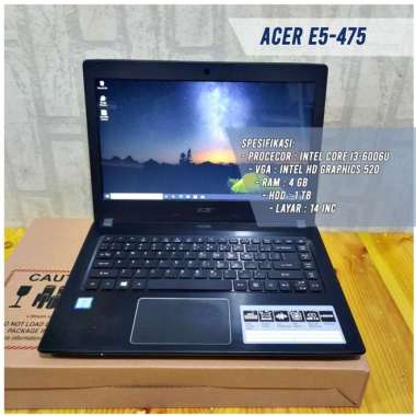 Acer E5-475 i3