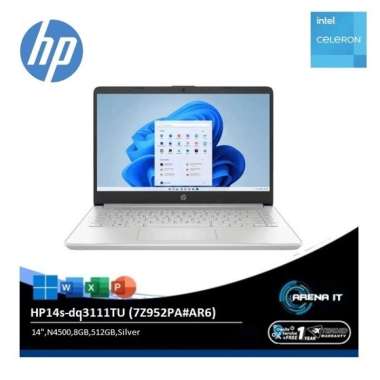 HP14s-dq3111TU (14"N45008GB512GBSilver)