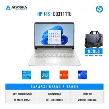 HP 14S-DQ3111TU Silver