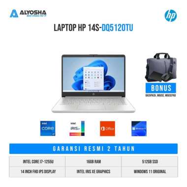 HP 14s-dq5120TU i7-1255U