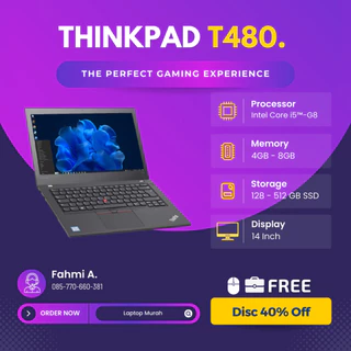 Lenovo T480 Core