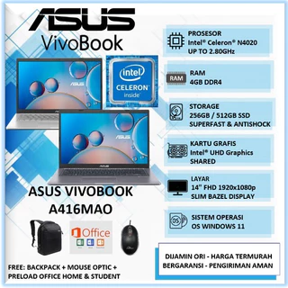Asus Vivobook A416MAO