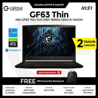 MSI GF63 Thin