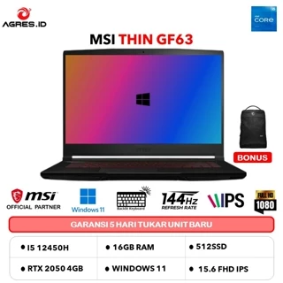 MSI Thin GF63