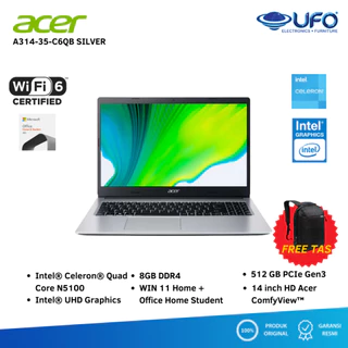 Acer A314-35-C6QB Silver