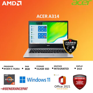 Acer A314 Ryzen