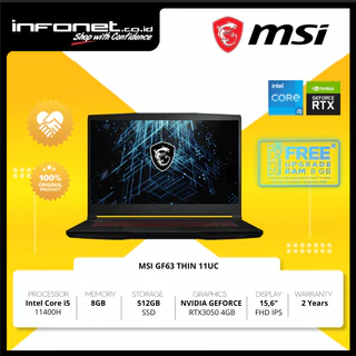 MSI GF63 Thin