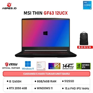 MSI Thin GF63
