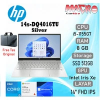 HP 14S-DQ4016TU i5-1155G78GB512GB14"IPS