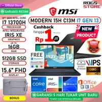 MSI Modern 15H