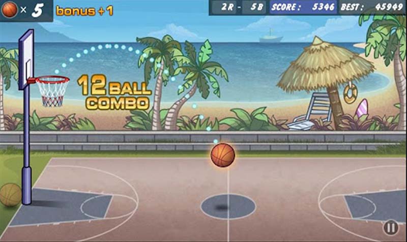 basketball shoot android game