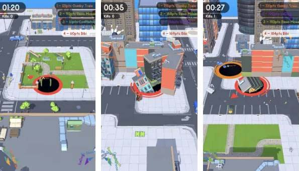 hole game android